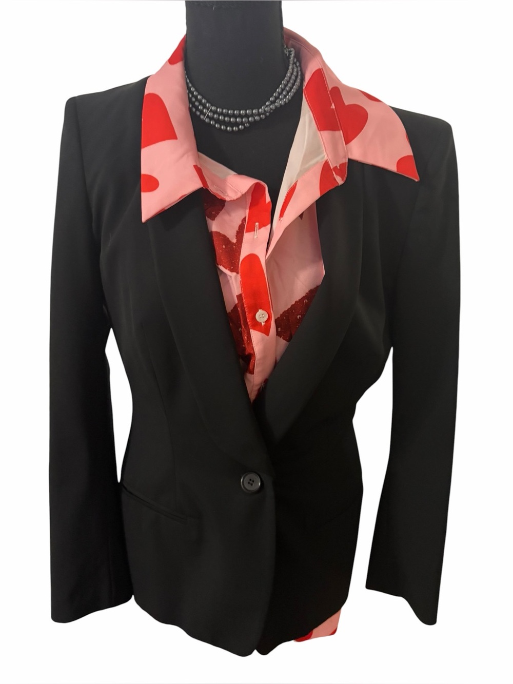 Barney’s New York Women’s Jacket Black Size 10 Vintage